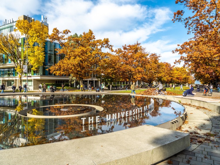 UBC Campus fountain
