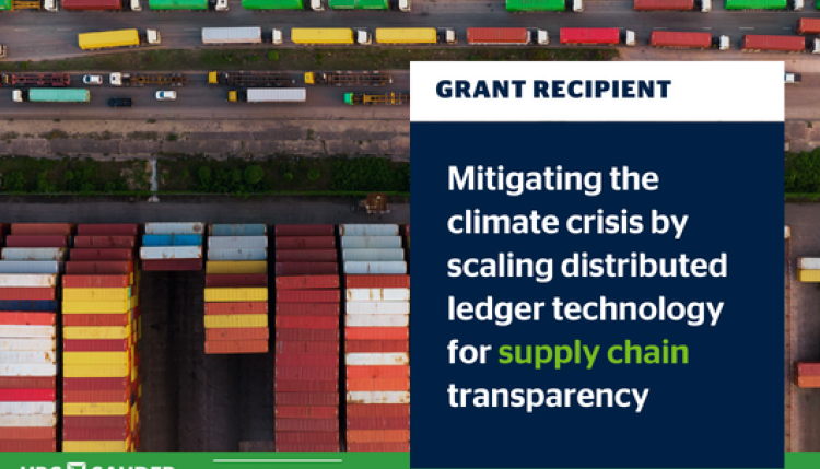 Mitigating the climate crisis by scaling distributed ledger technology for supply chain transparency 