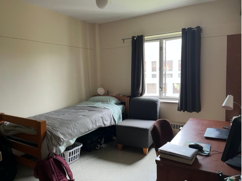 Yale dorm room in Helen Hadley Hall
