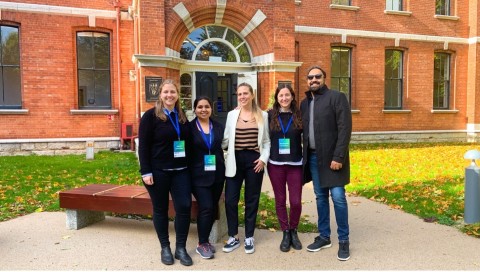 Luiza Vargas - four other UBC Sauder students at UCD during Global Network Week in Dublin. 