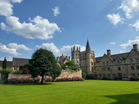 With its iconic, historic architecture and pristine grounds, the University of Oxford was even more breathtaking than I anticipated! 