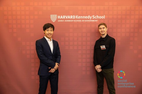 Yan and Ogniewski attended the Harvard Social Enterprise Conference, where they networked with students and guest speakers from around the world. 